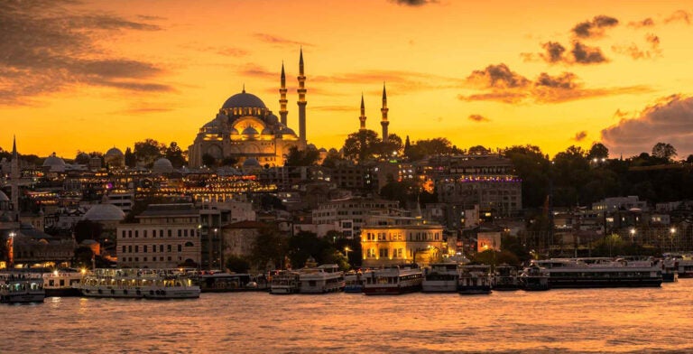 Atardecer en Estambul