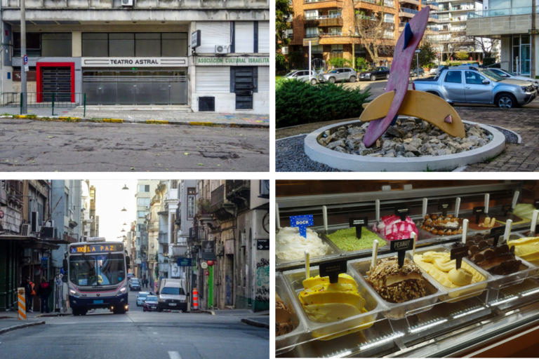 Imágenes del costo de vida en Montevideo