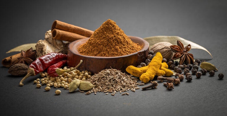 Garam masala, mezcla de especias de India 