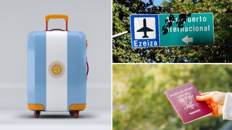 pasaporte ecuatoriano para viajar a argentina
