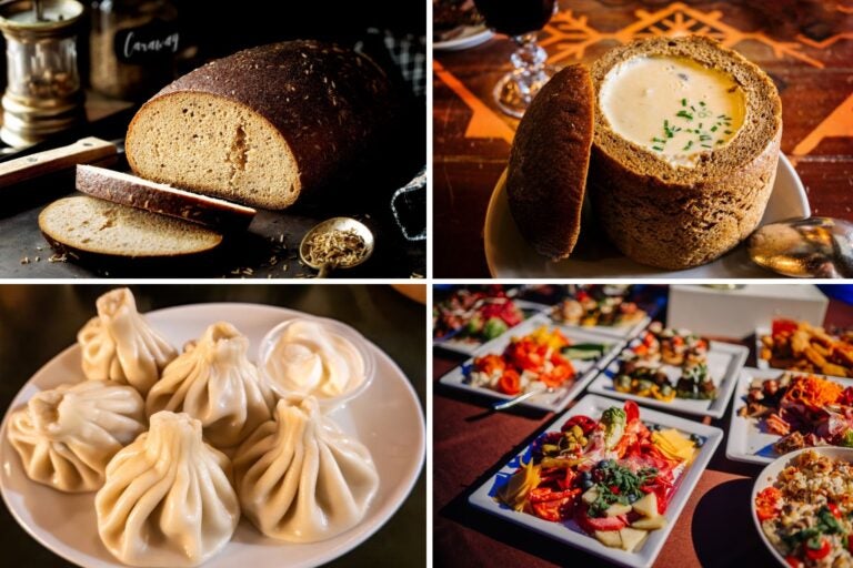 Platos típicos de la gastronomía letona. Fuente: Shutterstock.