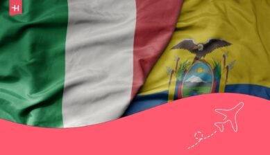 Todos los requisitos que debes cumplir para viajar desde Ecuador a Italia en 2026.