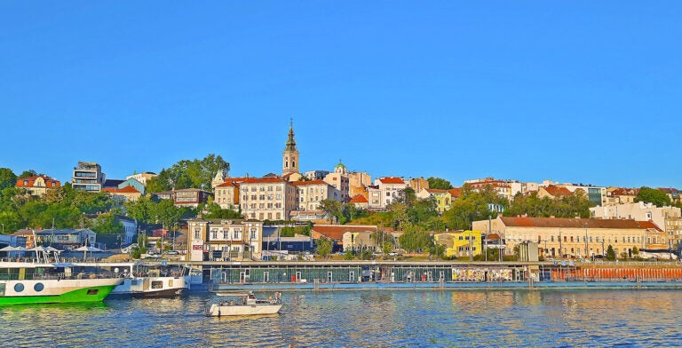 Belgrado, la capital de Serbia