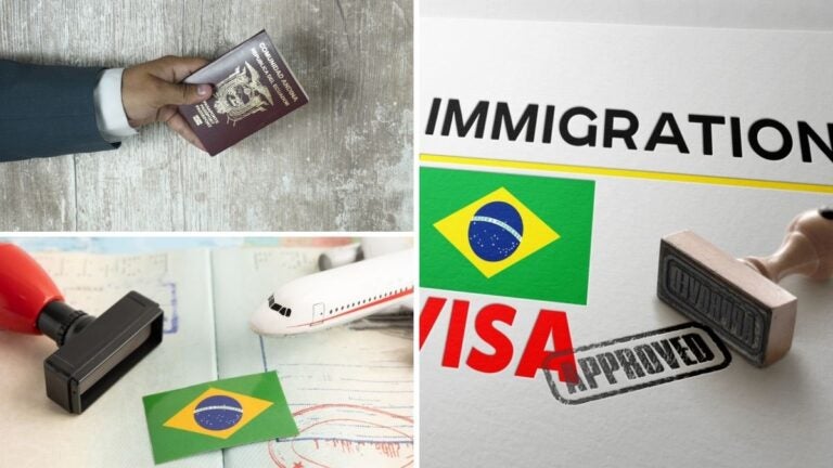 Pasaporte ecuatoriano y otros documentos necesario para viajar a Brasil desde Ecuador.