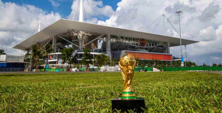 Hard Rock Stadium en Miami, uno de los estadios sede del Mundial 2026