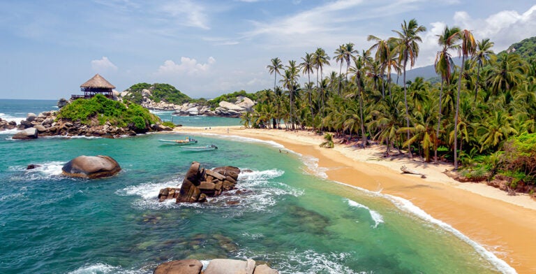 Playa Cabo San Juan del Guía, parque Tayrona