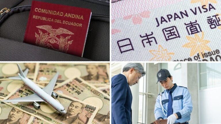 Documentos que no debes olvidar para poder viajar a Japón desde Ecuador en 2026.