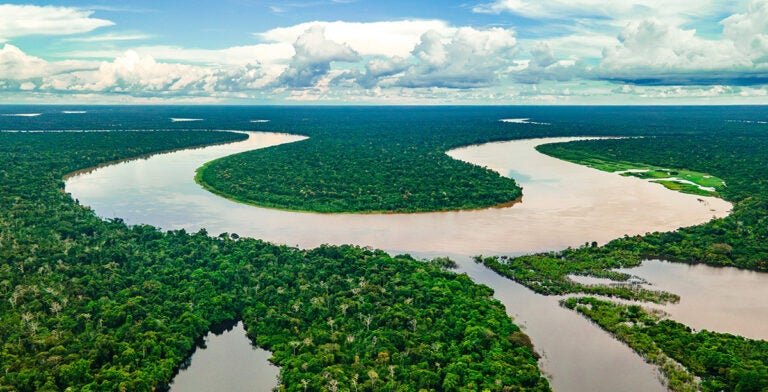 Río Amazonas en Colombia