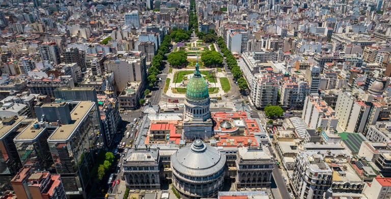 Vista de Buenos Aires, Argentina