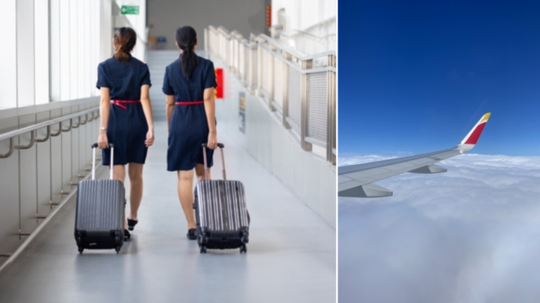 Cuánto cobra una azafata de vuelo en España con Iberia