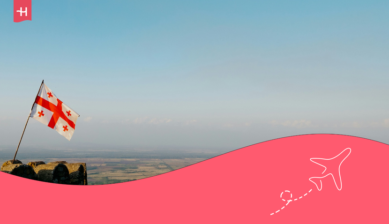 contenido de Holafly sobre Imágenes representativas de contenido sobre requisitos para viajar a georgia desde república dominicana