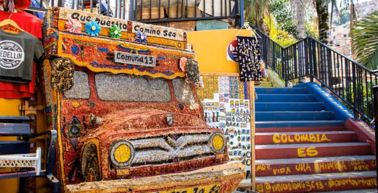Arte en la Comuna 13 de Medellín