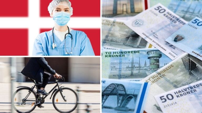 Salud, transporte, salarios y otros aspectos de la calidad de vida en Copenhague.