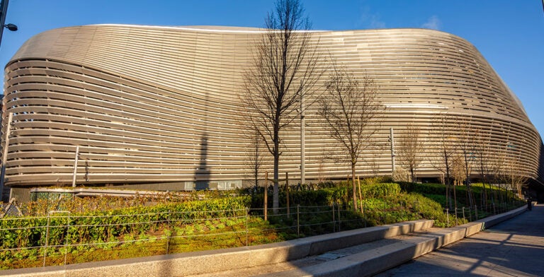 Estadio Santiago Bernabéu del FC Real Madrid