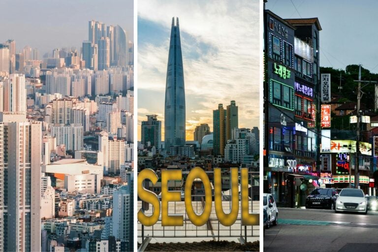 Barrios de Seúl y Corea del Sur