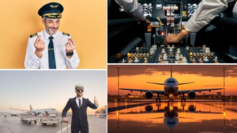 nómina de un piloto de avión en españa