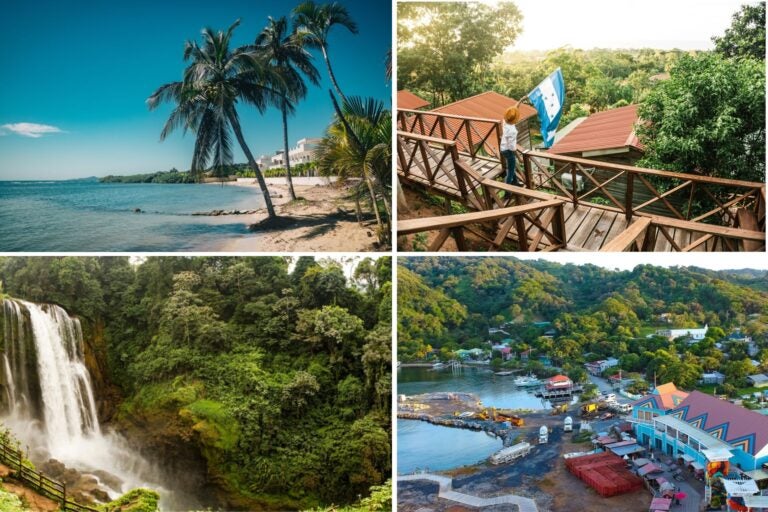 Playas y naturaleza de Honduras