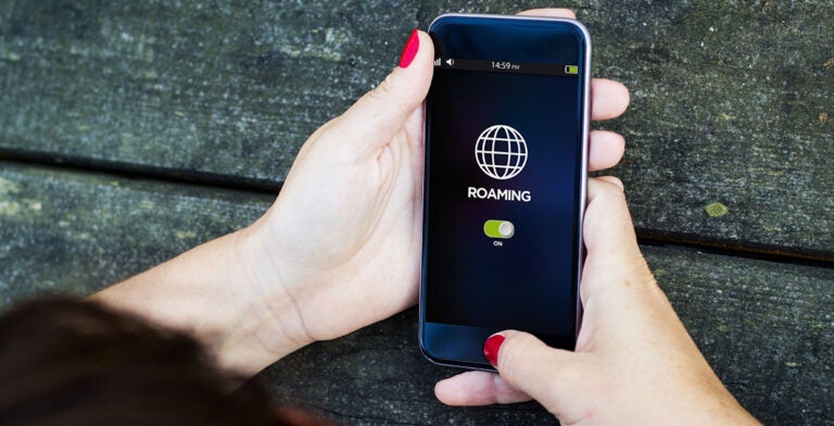 Roaming internacional para conectarse a internet en Londres