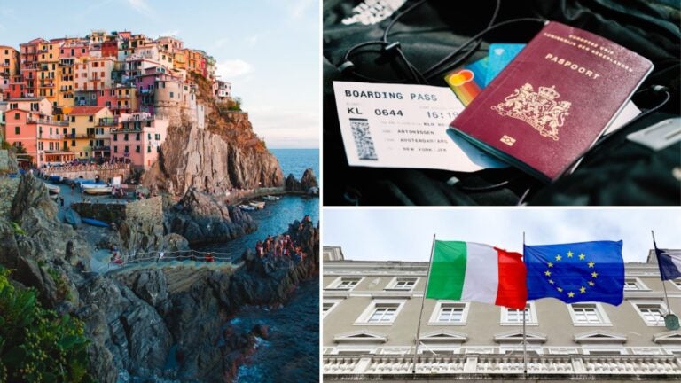 viajar a italia desde república dominicana