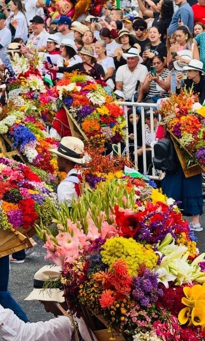 Desfile de silleteros en Medellín