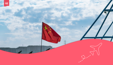 Contenido de Holafly sobre requisitos de viajar a China desde Costa Rica