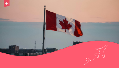 Contenido de Holafly sobre mudanza a Canadá