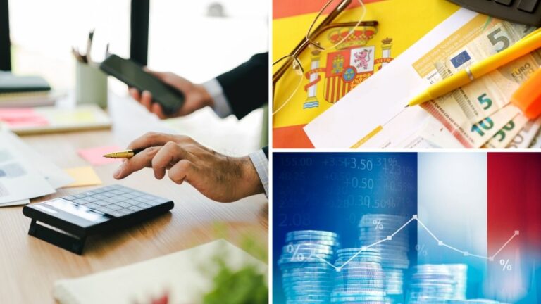 Impuestos a personas naturales en Francia y España