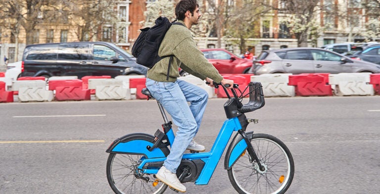 Bicicleta eléctrica de Bicimad