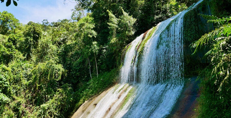 Cascada La Vieja en San Carlos, Antioquia