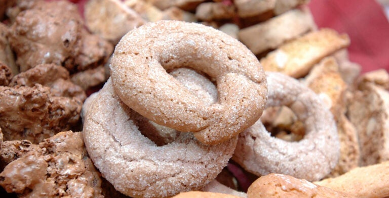 Las ciambelline al vino: dulce tradicional romano