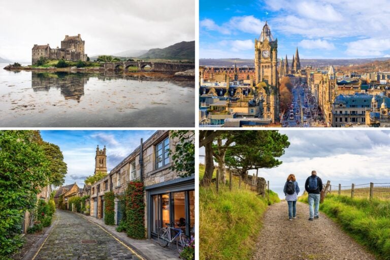 Edimburgo y otros lugares de Escocia