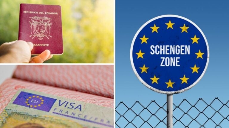 Documentos para viajara Mónaco desde Ecuador en 2026.