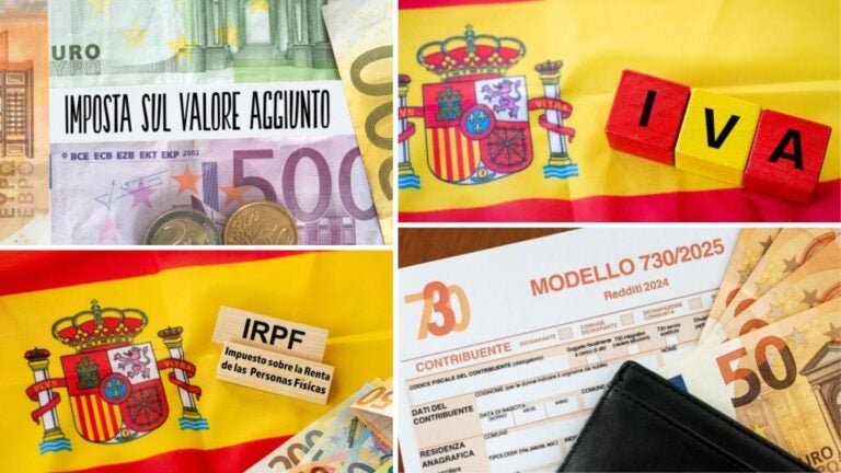 impuestos italia vs. españa para personas físicas