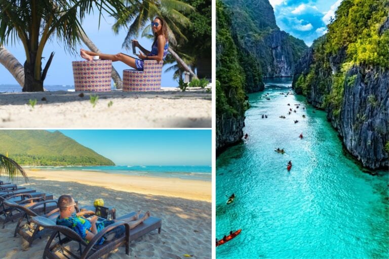 Nómadas digitales en Filipinas