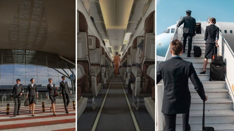 Opiniones sobre trabajar como azafata en United Airlines.