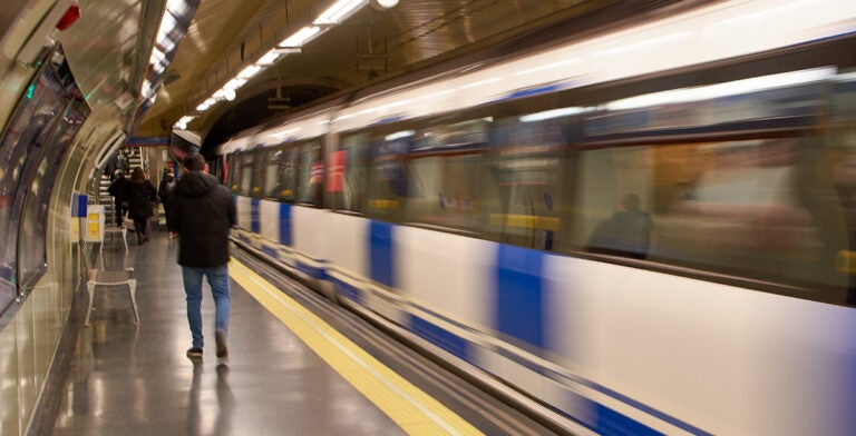 Plataforma del Metro de Madrid