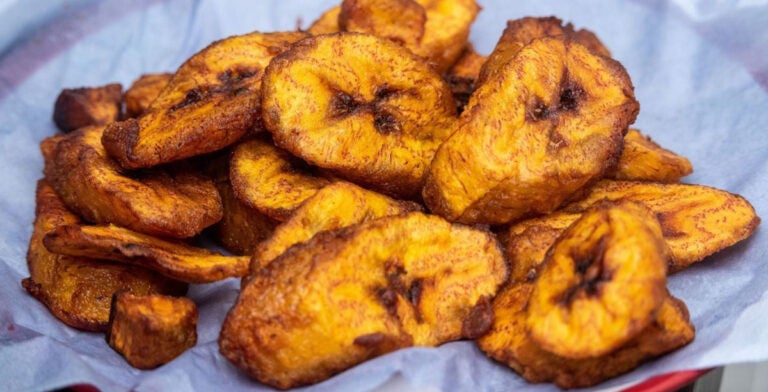 Plátano maduro, un clásico de la comida típica de Florida