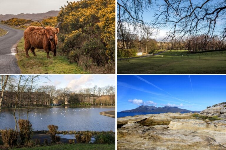 Isla de Rum, Highlands y parques de Escocia