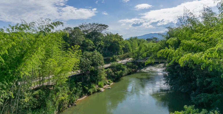 Río Arenal en San Rafael, Antioquia