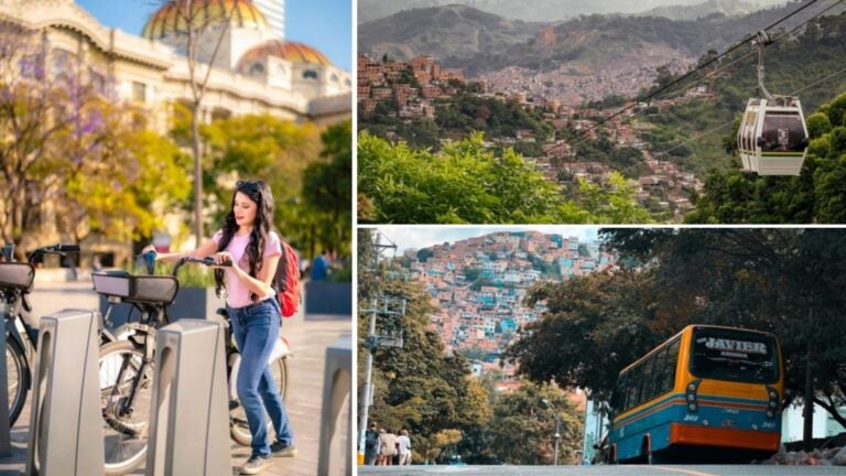 transporte en méxico vs. colombia