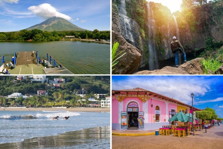 Diferentes lugares de Nicaragua