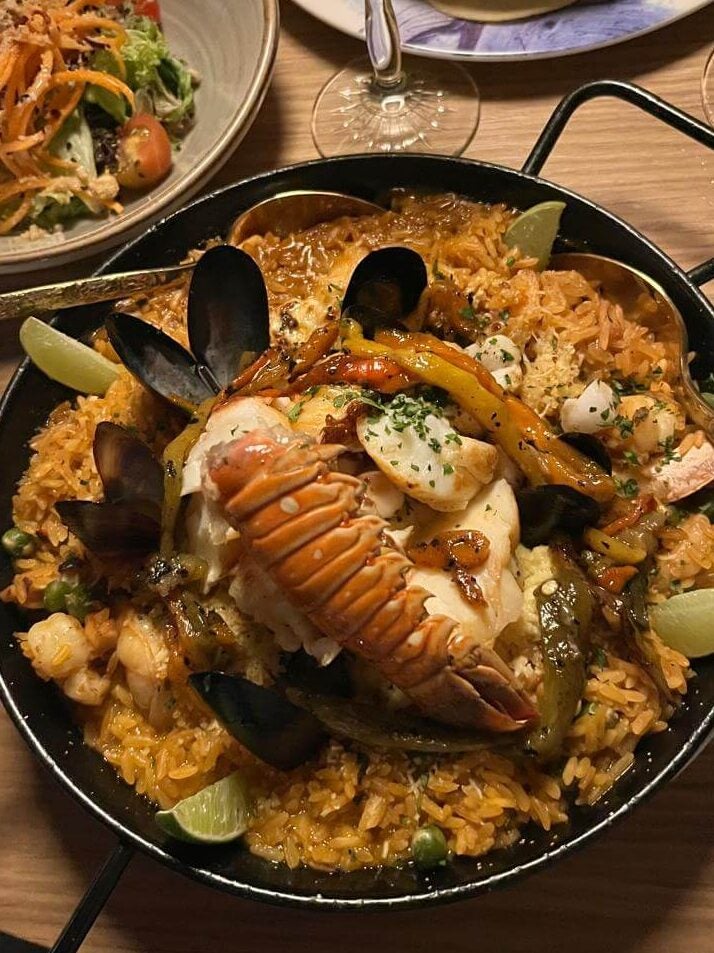 Cazuela de mariscos