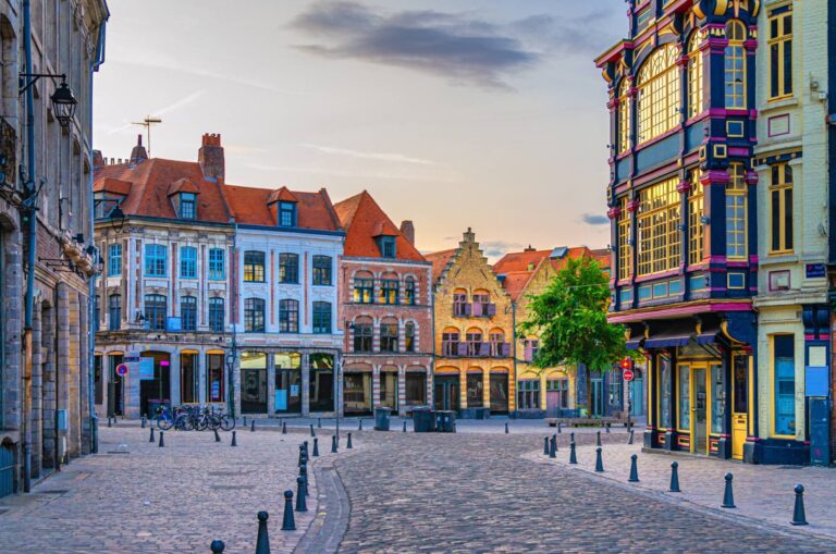Calles tradicionales en Lille
