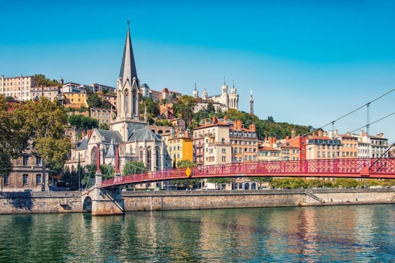 Edificios tradicionales de Lyon