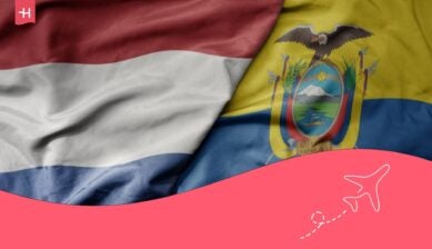 Requisitos para viajar desde Ecuador hasta Holanda en 2026.