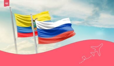 Como viajar a Rusia desde Ecuador.