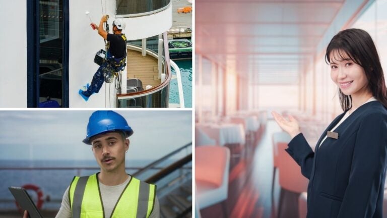 Tipos de trabajos en cruceros en Costa Rica.