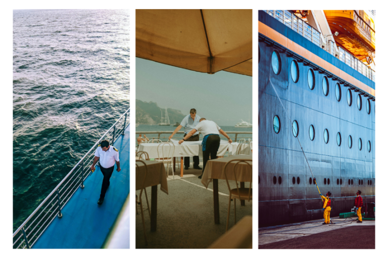 Tipos de trabajos en cruceros en Ecuador