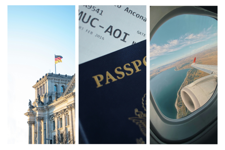 Imágenes de requisitos de visas de trabajo en Alemania para chilenos.
