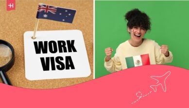 Visa de trabajo de Australia para mexicanos.
